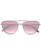 Garrett Leight Zephyr Sunglasses - Pink