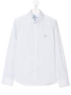 Harmont & Blaine Junior Teen Printed Button-down Shirt - White