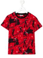 Dolce & Gabbana Kids Jazz Music T-shirt, Toddler Boy's, Size: 5 Yrs, Red