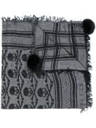 Philipp Plein Candy Scarf - Black