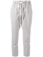 Bassike Pocket Detail Pants, Women's, Size: 10, Grey, Cotton/elastodiene/nylon