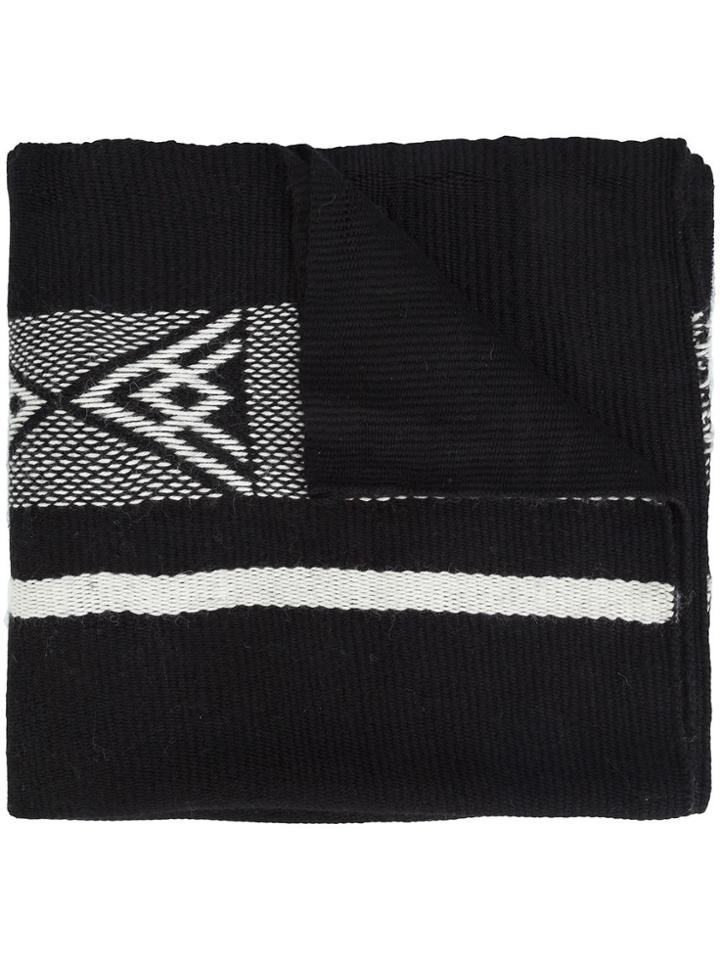 Voz 'diagonal' Shawl - Black