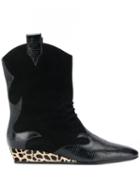 Giuseppe Zanotti Wedge Ankle Boots - Black