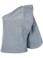 Lilly Sarti One Shoulder Top - Grey
