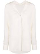 Victoria Beckham V-neck Blouse - White