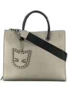 Karl Lagerfeld Karry All Shopper Tote - Metallic