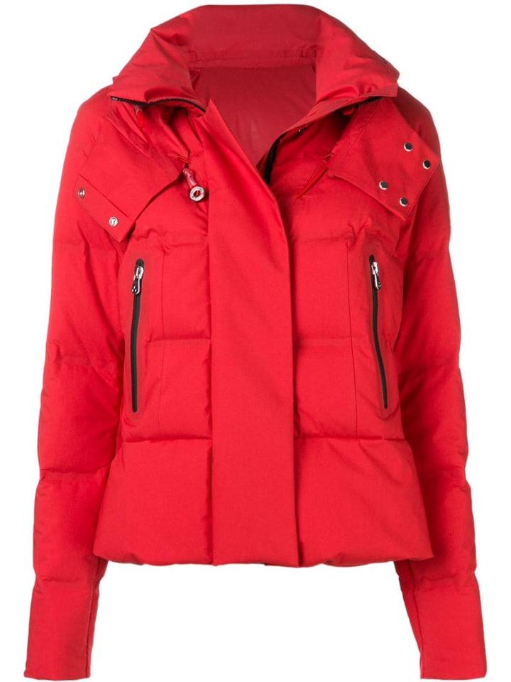 Peuterey Short Puffer Jacket - Red