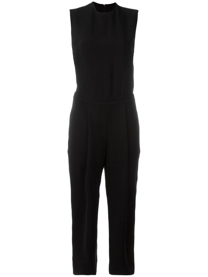 Diane Von Furstenberg Tailored Jumpsuit, Women's, Size: 6, Black, Polyester
