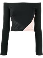 Puma Off The Shoulder Top - Black