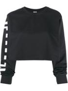 Wolford Logo Cropped Sweater - Black