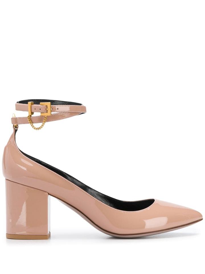 Valentino Ankle Strap Sandals - Pink