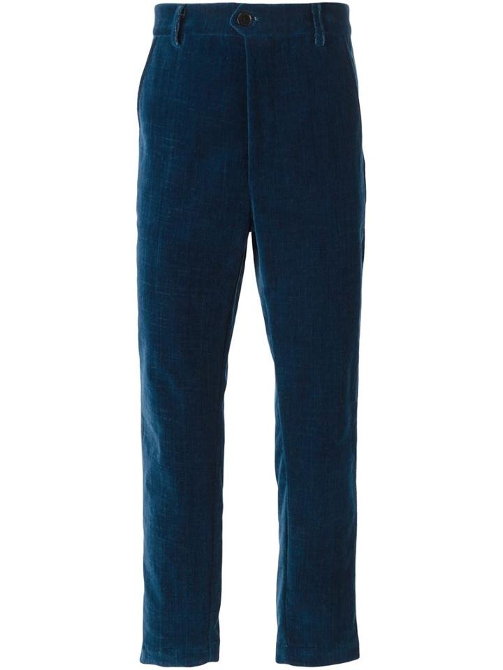 Societe Anonyme 'georges' Velvet Trousers