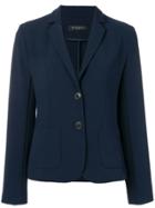 Antonelli Single-breasted Blazer - Blue