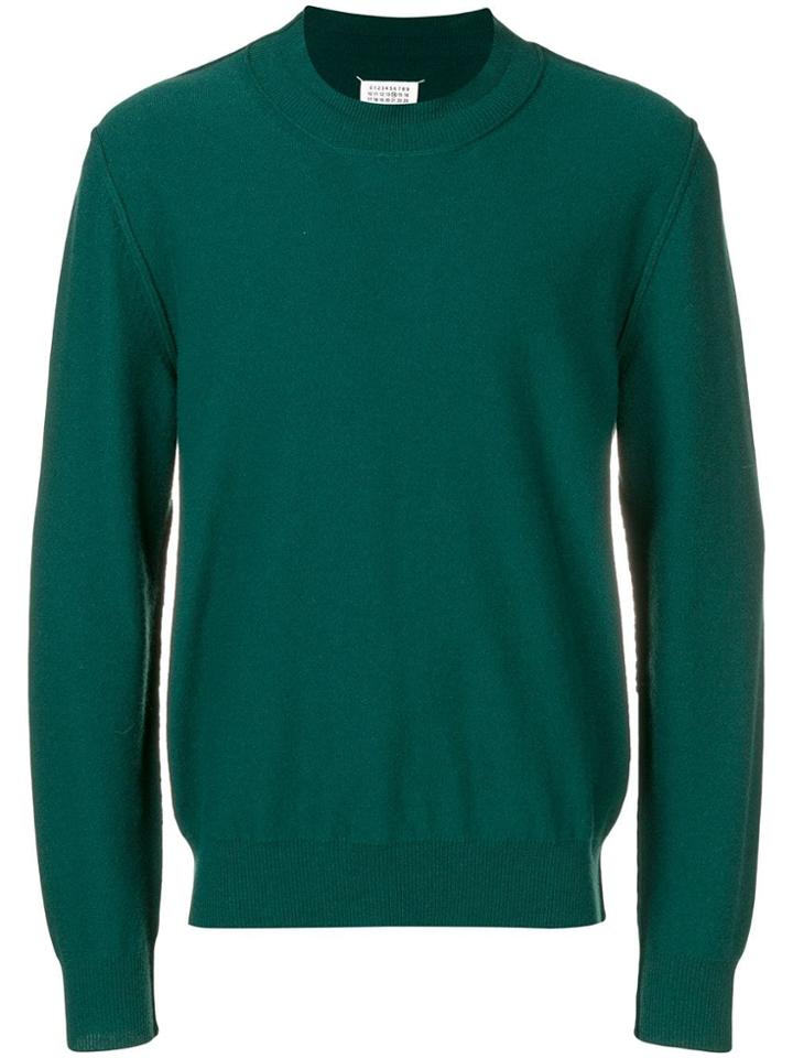 Maison Margiela Crew Neck Sweatshirt - Green