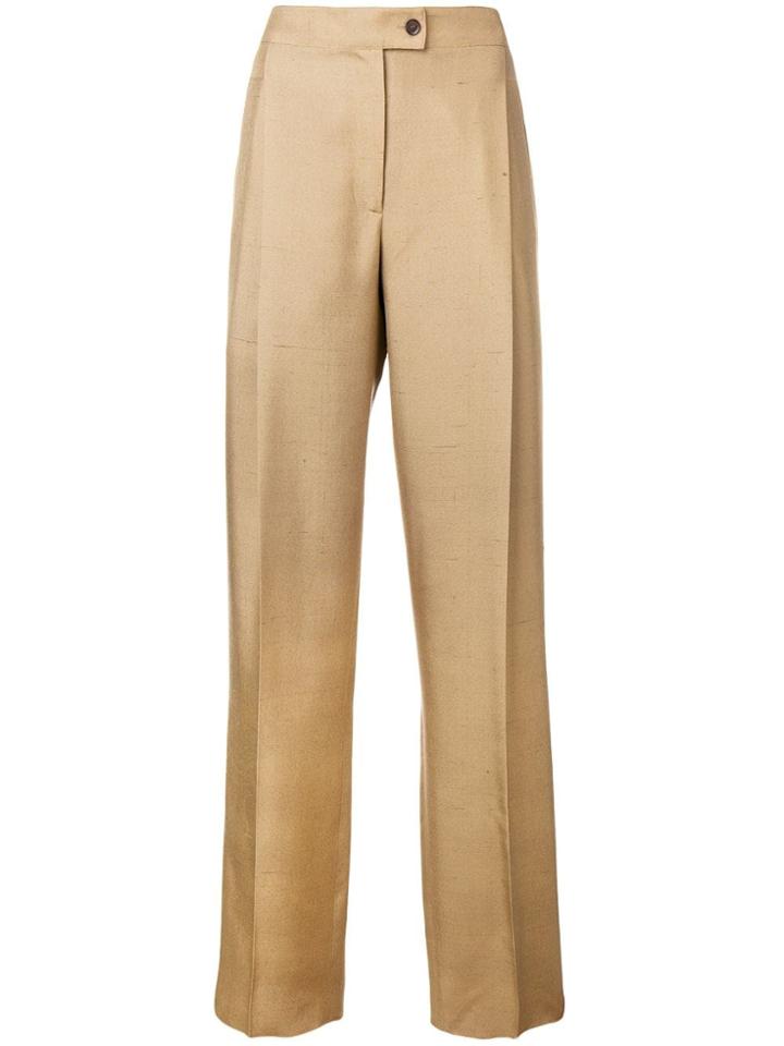 Salvatore Ferragamo Tailored Trousers - Brown