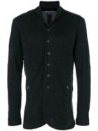 John Varvatos Buttoned Knit Jacket - Grey