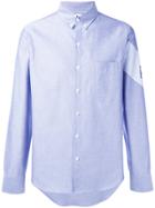 Moncler Gamme Bleu Chambray Stripe Detail Shirt - Black