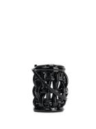 Danse Lente Danse Lente P19241691 Jet Black Leather/fur/exotic