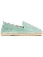 Manebi Flat Sole Espadrilles - Green