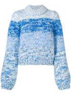Ganni Julliard Sweater - Blue