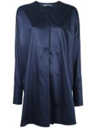 Jil Sander Oversized Shirt, Women's, Size: 34, Blue, Cotton