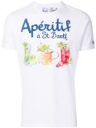 Mc2 Saint Barth Apéritif Graphic T-shirt - White