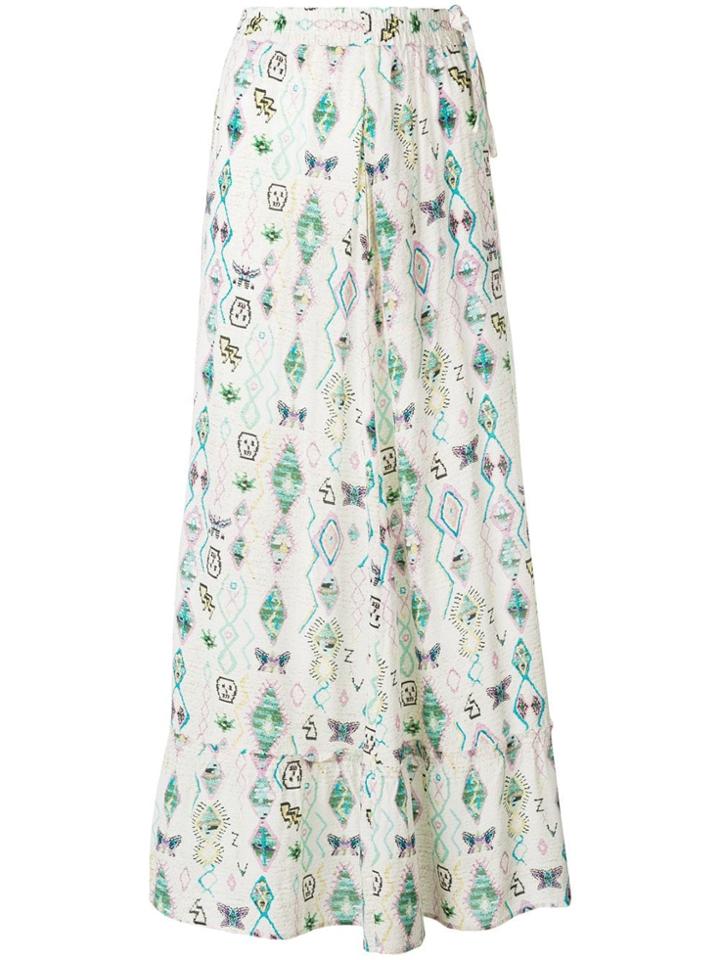 Zadig & Voltaire Long Flared Skirt - White