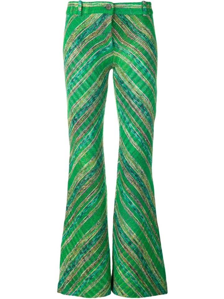 Missoni Flared Boot-cut Trousers - Green