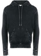 Ami Alexandre Mattiussi Vintage Washed Hoodie - Black