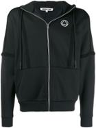 Mcq Alexander Mcqueen Hooded Zip-up Jacket - Black