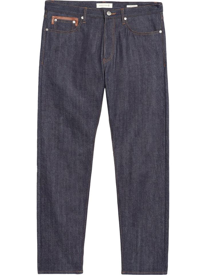 Mackintosh Dark Indigo Denim Jeans D-mp007 - Blue