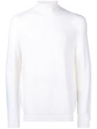 Ermenegildo Zegna Turtle Neck Jumper - White