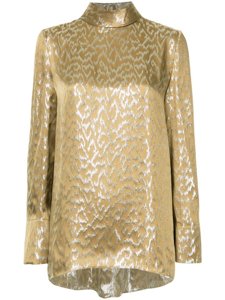 Layeur Metallic Longsleeved Blouse