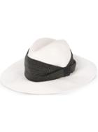 Brunello Cucinelli Fedora Hat - White