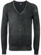 Avant Toi Ribbed V-neck Jumper