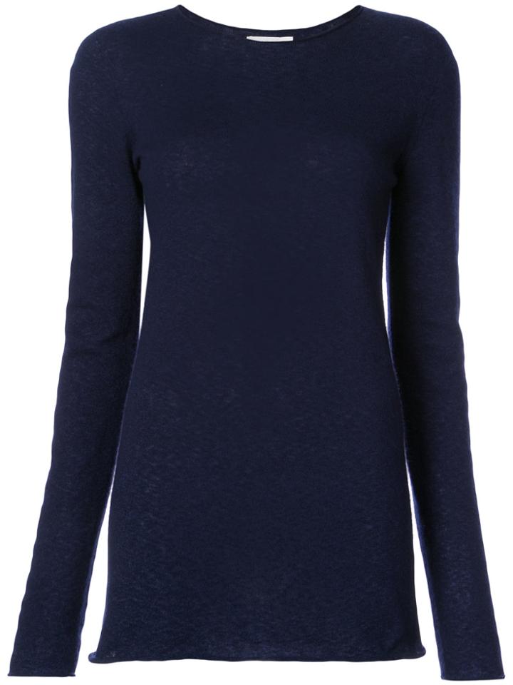 The Row Nolita Knit Top - Blue