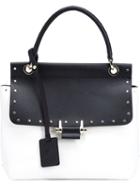 Lanvin Essential Studded Tote, Women's, Black, Leather
