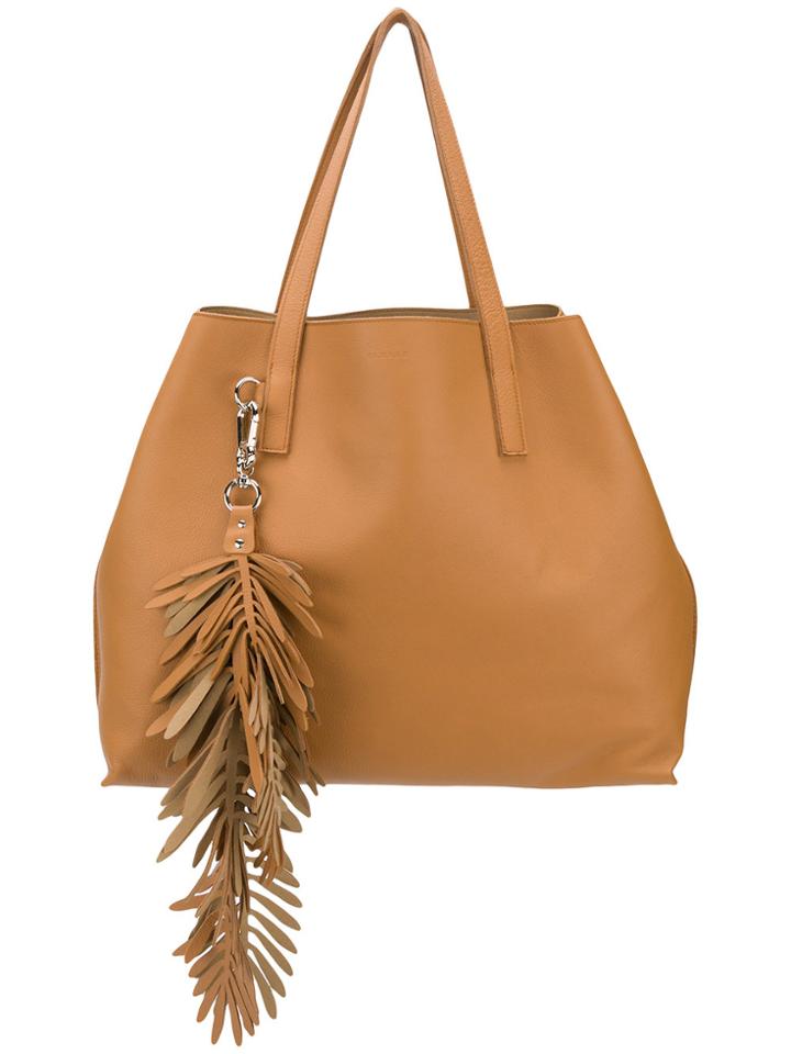 P.a.r.o.s.h. Open Top Shoulder Bag - Nude & Neutrals