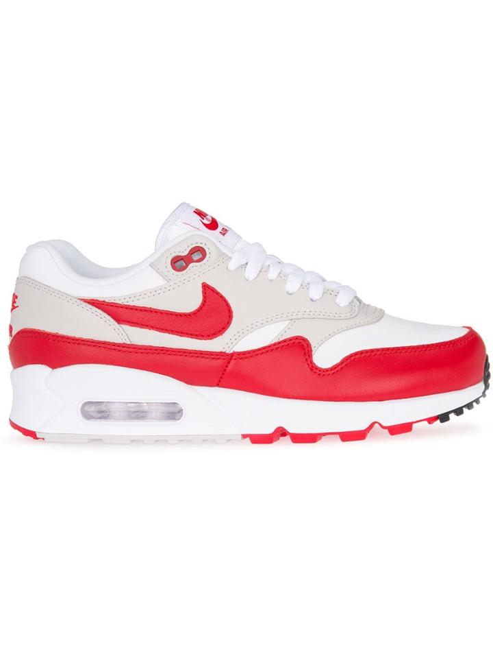 Nike Nike Aq1273 100 White/university Red Leather