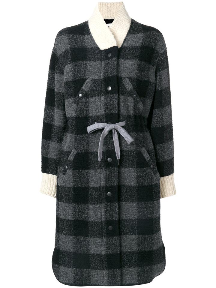 Isabel Marant Étoile - Glitz Oversize Coat - Women - Cotton/polyester/virgin Wool/other Fibers - 44, Grey, Cotton/polyester/virgin Wool/other Fibers