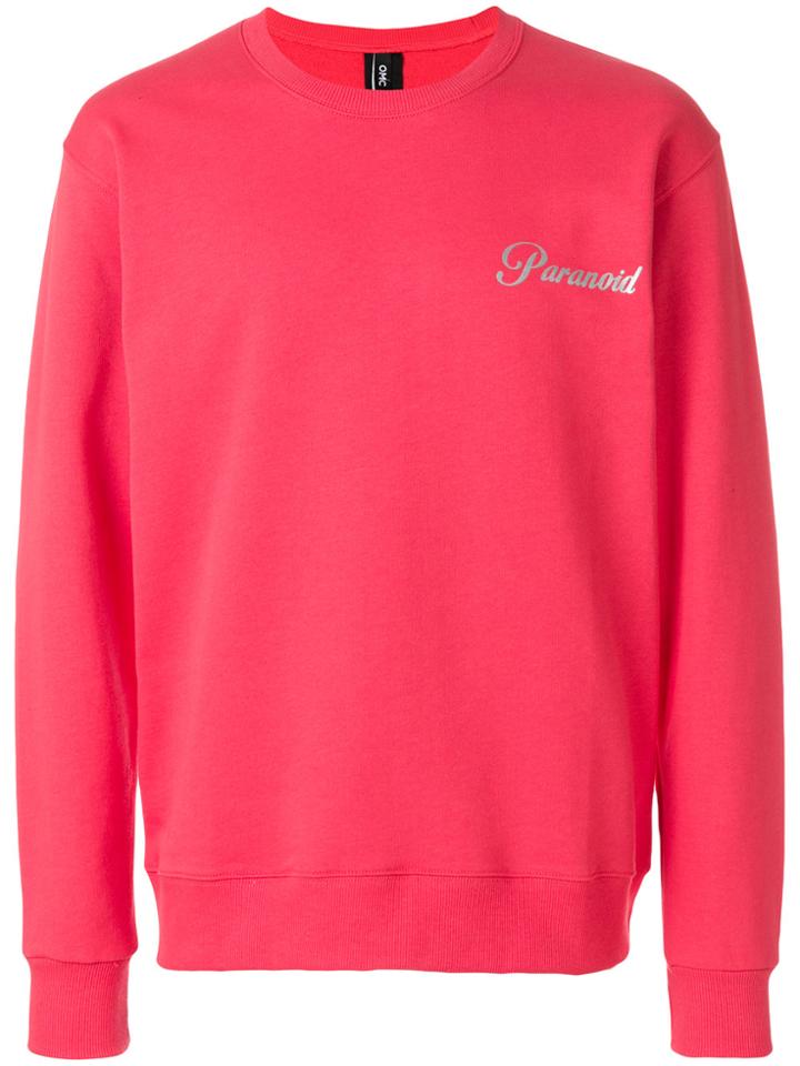 Omc Paranoid Sweatshirt - Red