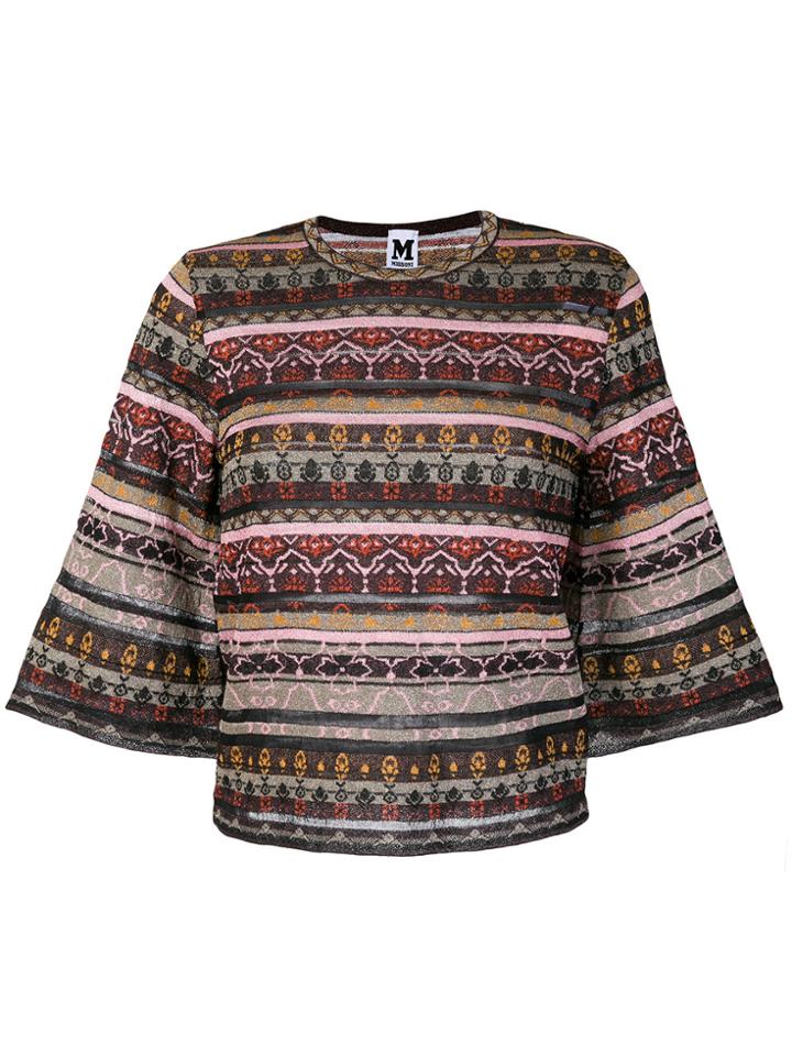 M Missoni Striped Jumper - Multicolour