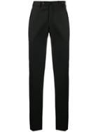Pt01 Tailored Straight-leg Trousers - Black