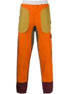 Stone Island Colour-block Trousers - Orange