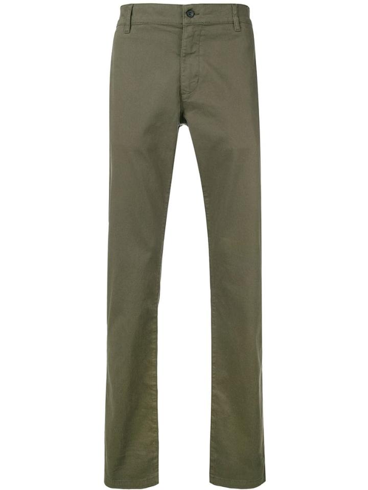 Hope Straight Cut Trousers - Green