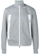 Moncler - Grey Zip Up Sweatshirt - Men - Cotton - Xl, Cotton