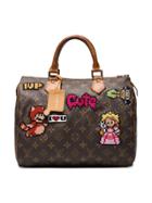 Medium Rare Speedy Mario 30 Tote - Brown