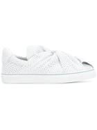 Ports 1961 Knot Front Slip-on Sneakers - White