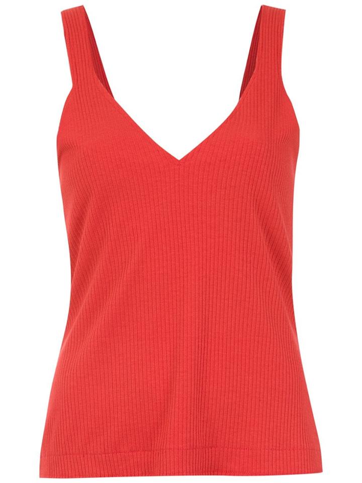 Mara Mac Plain Top - Red