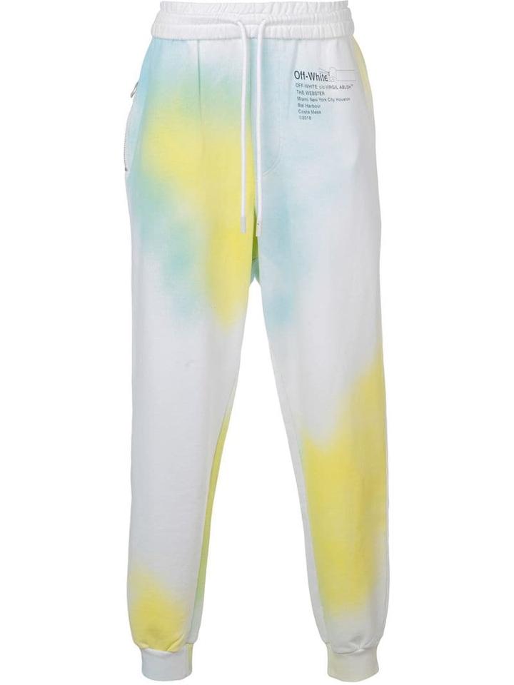 Off-white Off-white X The Webster Tie-dye Track Pants